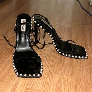Steve Madden Zelle Heel Black Size 8.5